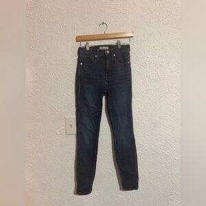 Madewell Women’s 10" High-Rise Skinny Jeans Size 24 | Classic Denim